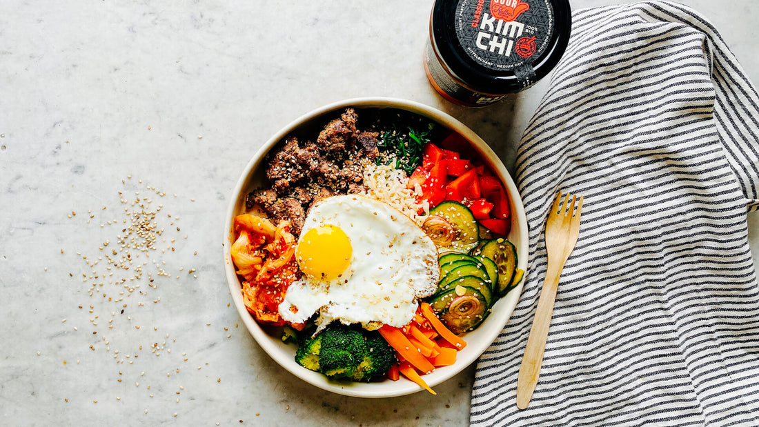 Bibimbap mit SUUR Kimchi