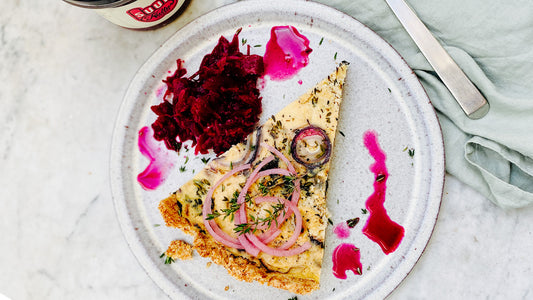 Perfect-Match: Veggie-Quiche & Kraut