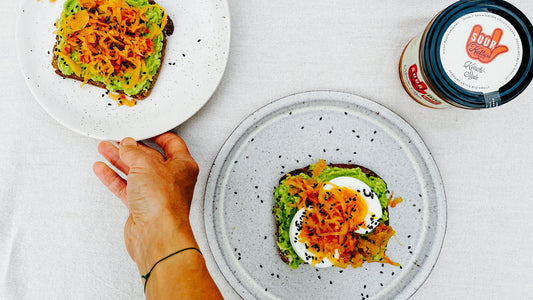 Kimchi-Avocado-Toast