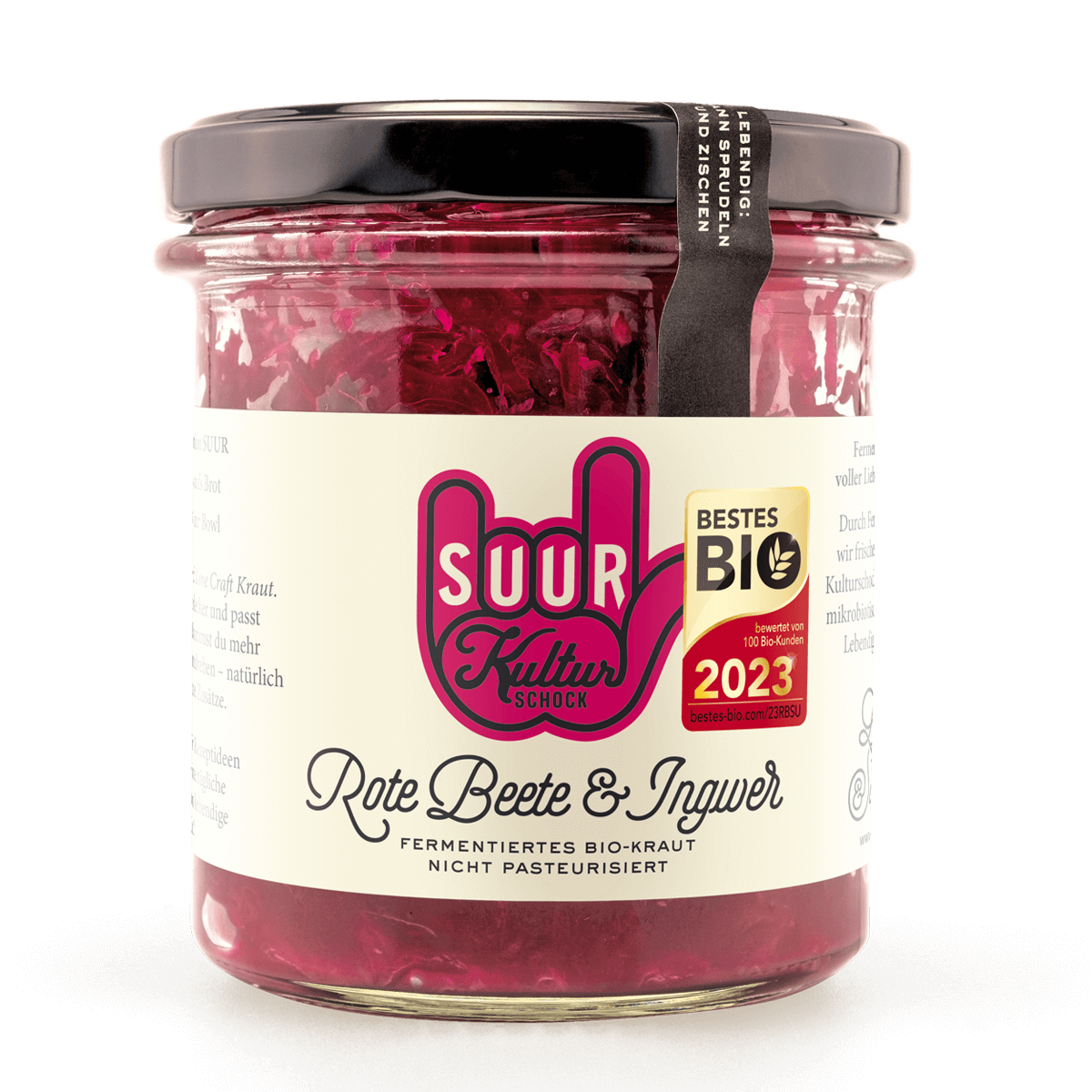 Rote Beete & Ingwer Kraut, 230g