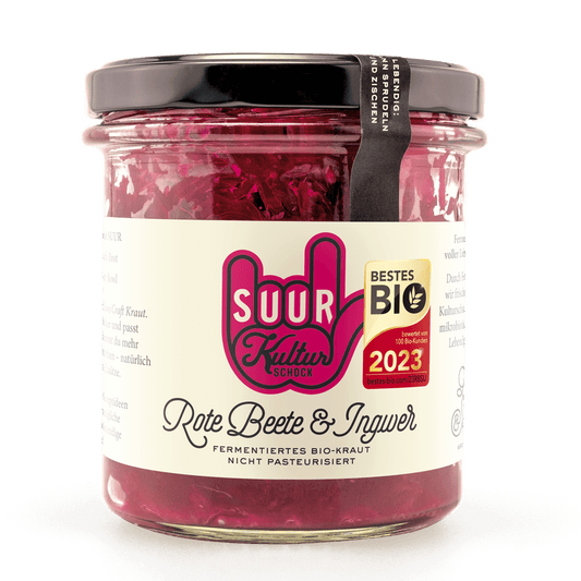 Rote Beete & Ingwer Kraut, 230g