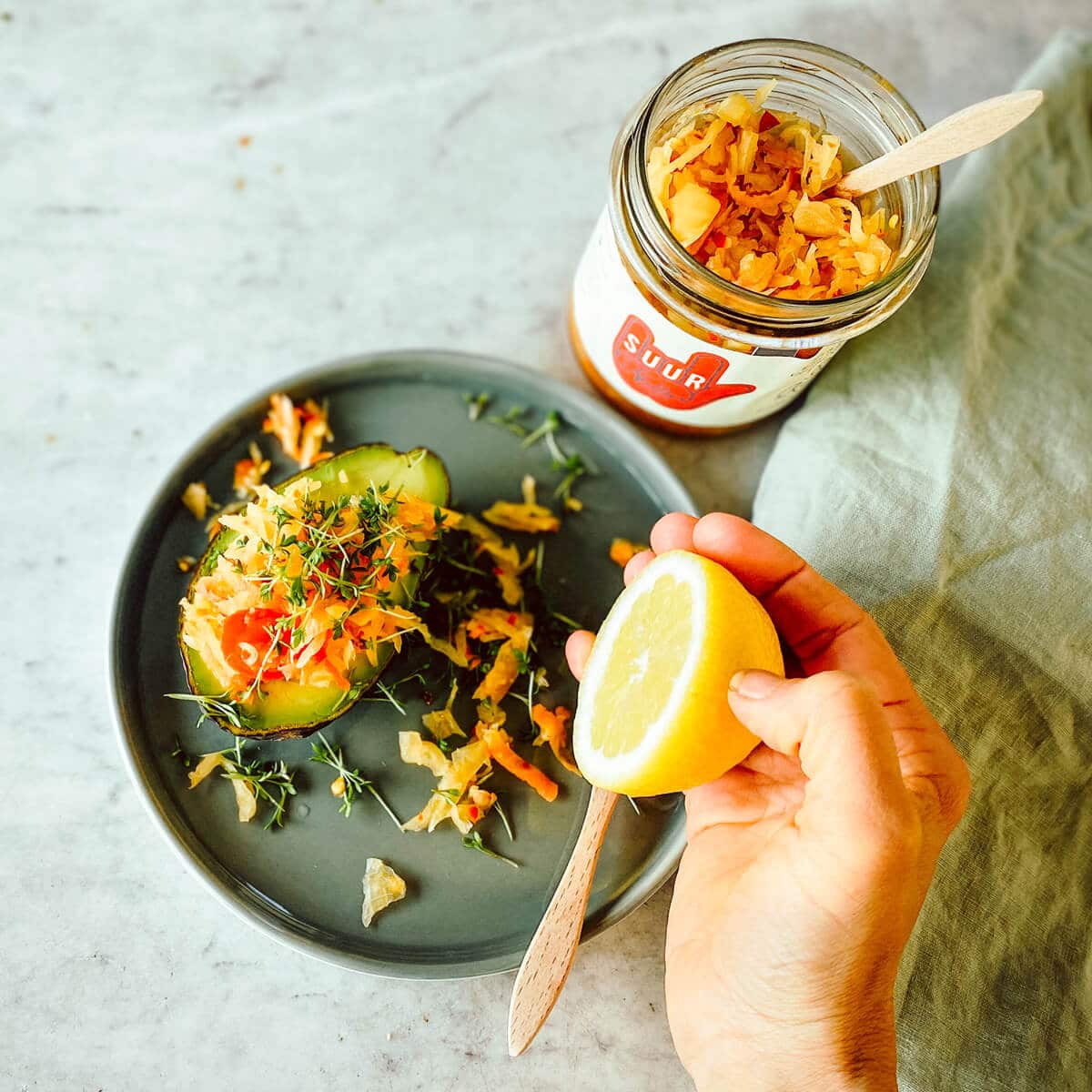 Kimchi style herb